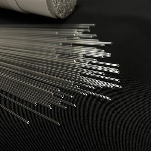 WEAREONE The Melting Point of The Capillary Tube with Glass Point Pipette for Scientific Research is 0.1mm/0.3mm/ 0.4mm/0.5mm/0.9mm (Fusing Point (One end Closed), 0.9mm*1.1mm*100mm (500 PCS)) - Poueer