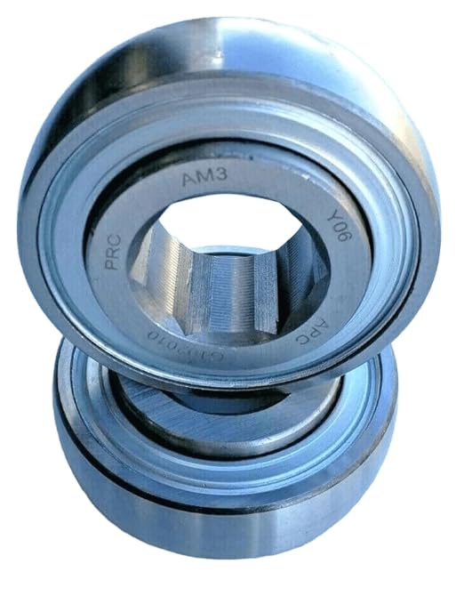 1-1/8' Hex ID for AG Bearing AN102010 SBX07A25 84330069 156816C91 HPS102GPE ID Hex 28.60mm / 1-1/8' OD Spherical 72mm / 2.8346' Outer Ring W/H 19mm / 0.748' Inner Ring W/H 25mm / 0.9843' Ball Bearing - Poueer