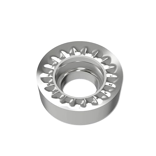 Carbide Inserts for Aluminum RCGT1204MO for Turning Cutting Aluminum Inserts, Milling Aluminum Turning Tool, 10PCS. - Poueer