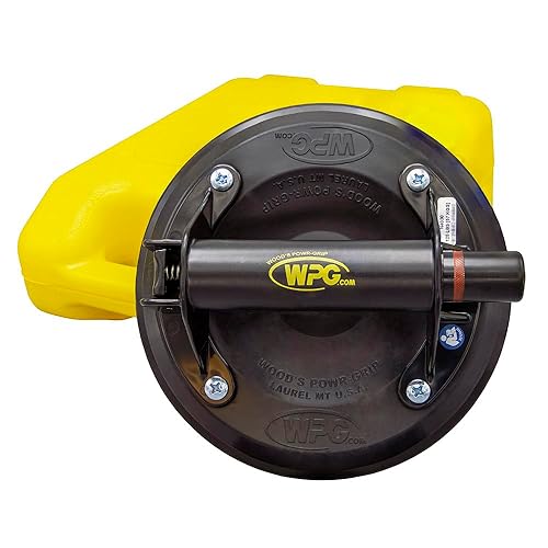 Wood's Powr-Grip N4000 8' Flat Vacuum Cup with ABS Handle - Poueer