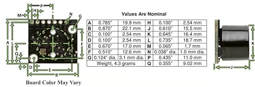 MB1013-000 HRLV-MaxSonar-EZ1| Ranges from 300mm to 5000mm with a 10Hz Read Rate| Wide Detection Field| Excellent for People Detection| MaxBotix Inc. - Poueer