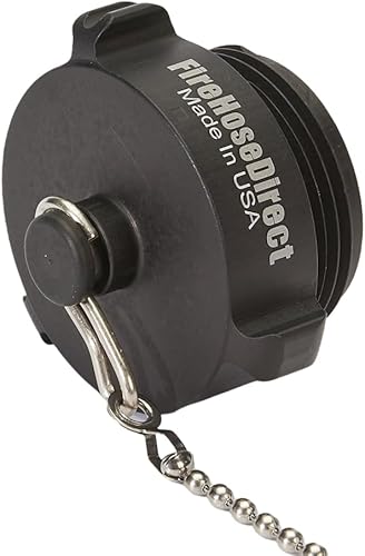 Aluminum 1 1/2' NH Rocker Lug Plug with Chain - Poueer