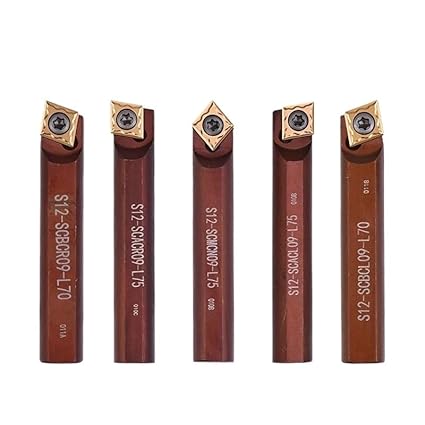 1Pcs S14X S16X SCACR SCBCR SCMCN SCACL SCBCL 06 09 L35 L45 L55 L65 L75 L85 L95 12mm 14mm 16mm CNC Turning Tools Toolholder Bar(S14X-SCACR09-L65) - Poueer