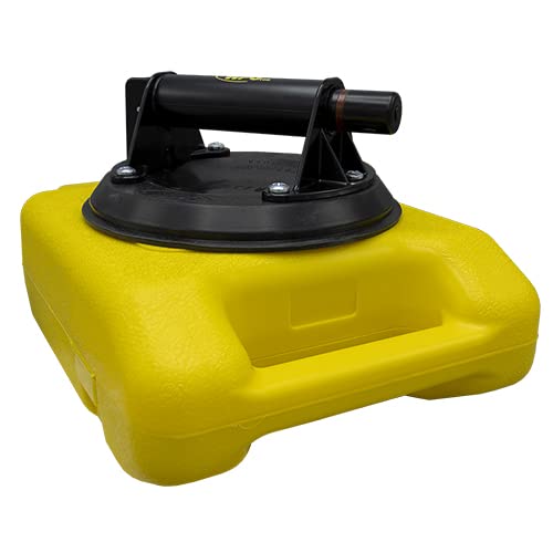 Wood's Powr-Grip N4000 8' Flat Vacuum Cup with ABS Handle - Poueer