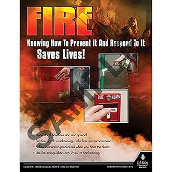 Fire Prevention & Response: What Employees Need to Know English Video Training Book, J. J. Keller & Associates, Inc. - Poueer