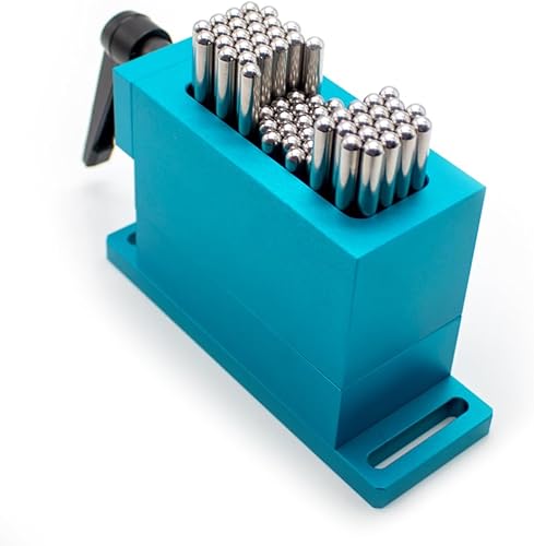 iDili Flexible Fixture Universal Clamp CNC Assembly Flexible Claw 30x79MM SUS Stainless Steel for CNC Laser Marking Machine, FLX-S0621 (Blue) - Poueer