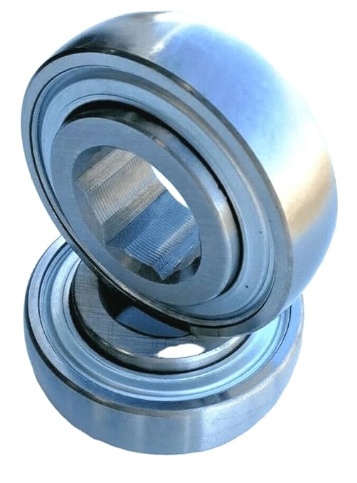 1-1/8' Hex ID for AG Bearing AN102010 SBX07A25 84330069 156816C91 HPS102GPE ID Hex 28.60mm / 1-1/8' OD Spherical 72mm / 2.8346' Outer Ring W/H 19mm / 0.748' Inner Ring W/H 25mm / 0.9843' Ball Bearing - Poueer