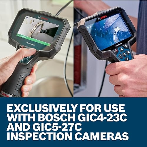 BOSCH GIC-CC5-8 Inspection Camera Cable - 5 Ft High-Resolution, Durable, IP67 Rated for HVAC & Home Inspections - Poueer