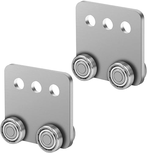 P2950-EG 4 Wheel Trolley Assembly for All 1-5/8' or Taller Strut Channel (4PACK) - Poueer