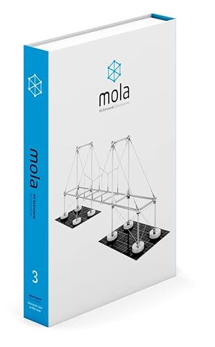 Mola Structural Kit 3 | Magnetic Modular Kit for Engineering and Architecture Education | 205 Pieces + Practical Guide - Poueer