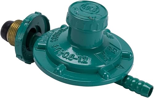 Universal Household Bottled liquefied Petroleum Gas Regulator with Explosion Proof Device Compressed Gas Pressure Regulator 【Replaceable】 - Poueer