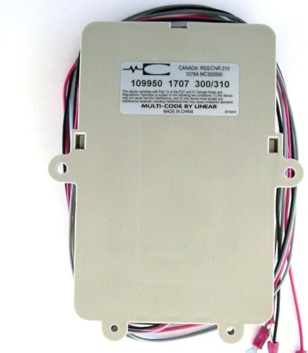 Linear MCS109950 Multi-Code 1099: Single Channel, DIP Switch, No Physical Actuator, Automatic, Beige - Poueer