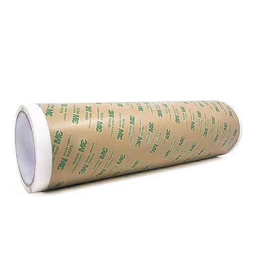 CANOPUS Double Sided Transfer Sheet, 468MP Adhesive Transfer Tape, 12in x 5yd - Poueer