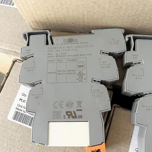 10 Pieces Relay Base PLC-BSC- 24DC/21-21 PLC Basic Terminal Block 2967015 New - Poueer
