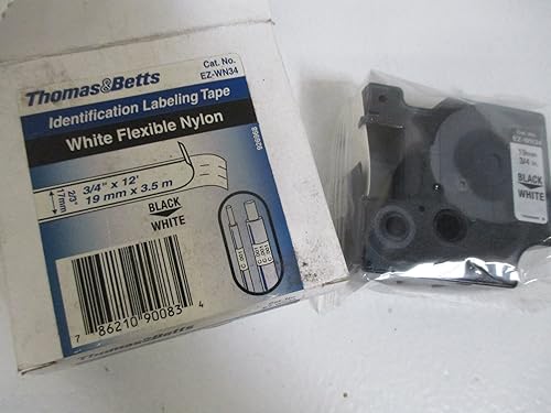Thomas & Betts EZ-WN34 Label Printer Tape - Poueer