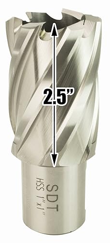 Steel Dragon Tools 13pc. High Speed Steel HSS Annular Cutter Kit 1' Depth and 7/16 in. to 1-1/16 in. - Poueer