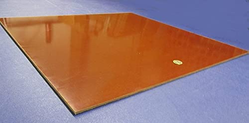 Micarta Canvas CE Phenolic Sheets .188' (3/16') Thick x 24' x 24' - Poueer