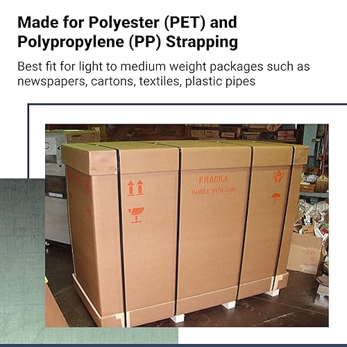 IDL Packaging Teknika P-330 Economical Tensioner for PP and PET Strapping, Up to 3/4 Strap Width - Poueer