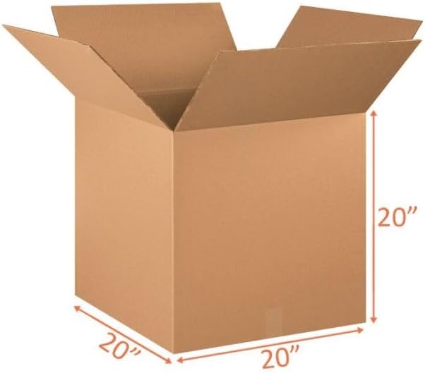 20x20x20 Double Wall Boxes, Heavy Duty (Pack of 2) - Poueer