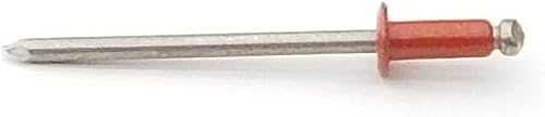 EAGLE 1: Stainless steel Rivets 1/8' x 1/4' (#43) (250, Light Stone) - Poueer