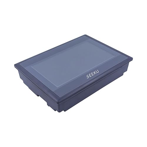 SEEKU 24 in 24 Digits Out 7 inch HMI PLC All in One Touch Screen with PLC Integrated Panel 0-10V 4-20MA Analog MODBUS (Relay Output) - Poueer
