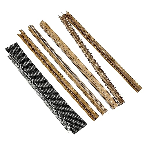 12' Conveyor Clipper Belt Lacing Fasteners Stainless Steel Wire Hook Joint Splicing Carded Fastener for PVC PU Belt, Thickness from 0.12”to 0.217”(Pack of 12) - Poueer