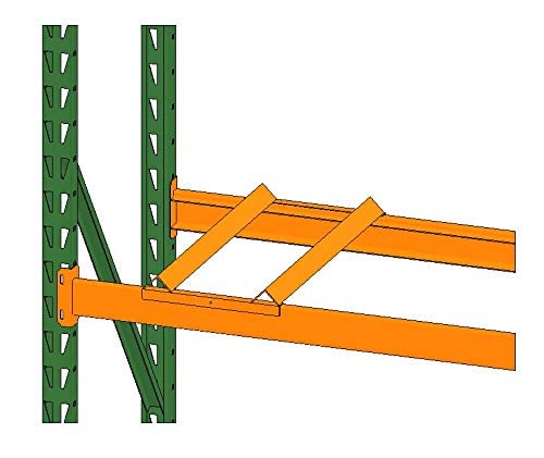 Pallet Rack Drum Cradle Fits Standard 42' Pallet Racks for 30 and 55 Gallon Drums [Made in USA] - Poueer