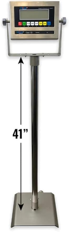 SellEton SL-403-SS Indicator Stand ( Stainless Steel ) | Height of 41' - Poueer