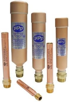 Precision Plumbing Products PPP SC-1000C Water Hammer Arrester, 1 in NPT, 250 PSI, 33-60 Fixture Units - Poueer