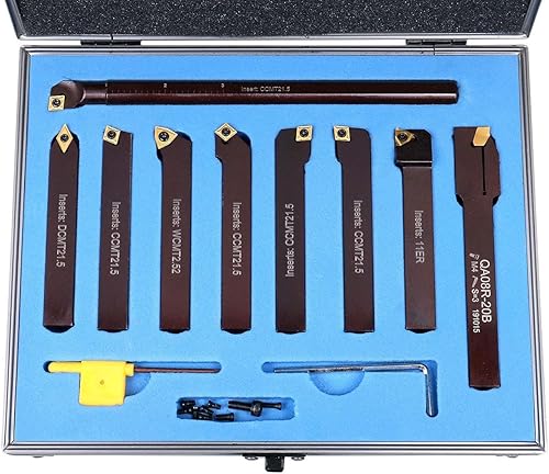 with 10 Replacements of Carbide Inserts - Poueer