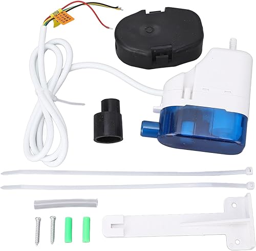 Condensate Pump - 24LPH Automatic AC Condensation Pump with Hose, Removal Drain Pump for 1 ‑ 3P Air Conditioner, Dehumidifier, Ice Maker, Furnace, AC unit - Poueer