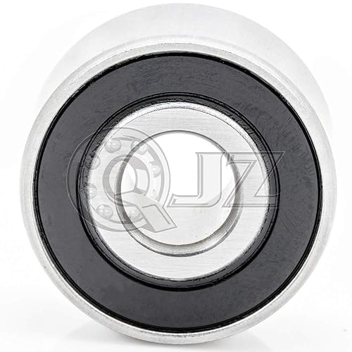 [2-Pack] 5305-2RS - Double Row Angular Contact Ball Bearing 25 mm x 62 mm x 25.4 mm (ID x OD x Width) with Double Rubber Seal (2) - Poueer