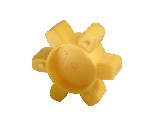 Ruland JD36/57-92Y Jaw Coupling Spider, Yellow, Bore, 2-1/4' 57.2mm OD - Poueer