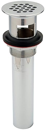 Zurn Z8743-8-PC - Solid Top, Open Grid P.O. Plugs with 8' Tailpiece - Poueer