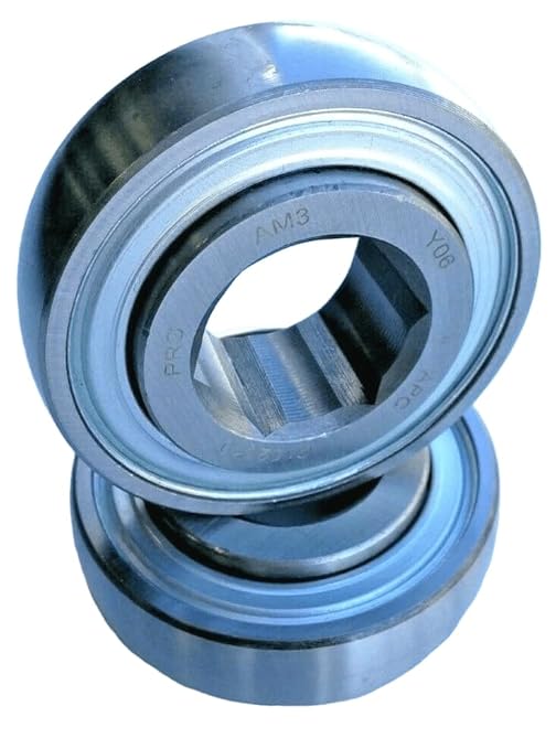 1-1/8' Hex ID for AG Bearing AN102010 SBX07A25 84330069 156816C91 HPS102GPE ID Hex 28.60mm / 1-1/8' OD Spherical 72mm / 2.8346' Outer Ring W/H 19mm / 0.748' Inner Ring W/H 25mm / 0.9843' Ball Bearing - Poueer