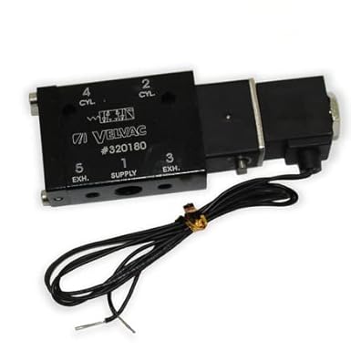 320178 -- 4-WAY ELECTRONIC SOLENOID VALVE (Direct Replacement for Velvac 320131) - Poueer