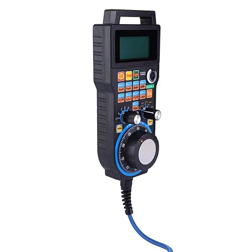 Electronic Hand Wheel, Handheld Wired Control Electronic Hand Wheel for CNC Engraving Machine Mach3 System - Poueer