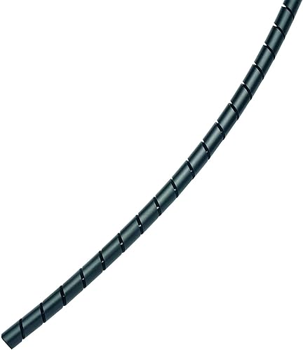 PANDUIT - T38F-C0 - SPIRAL WRAP, PE, BLK, 0.375IN OD, 100FT - Poueer
