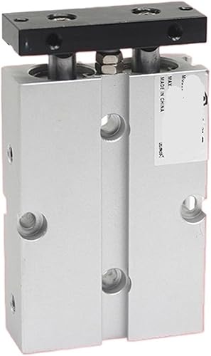 Cylinder Double Rod TN10 Cylinder Diameter 5/10/15/20/25/30/35/40/50/60/70/80/90/100/125/150mm Stroke Aluminum Alloy(TN10-25S) - Poueer