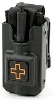 SOFTT Wide Tourniquet w/Rigid Case w/TEK Attachment Fits 2.5' Duty Belt (Black Tourniquet Black case) - Poueer