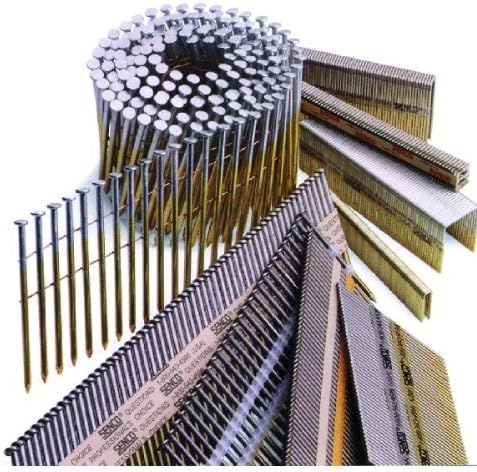 Grip Rite GRCR19GAL 3/4' by 15° Wire Collated Galvanized Coil Roofing Nail (7, 200per Box) - Poueer