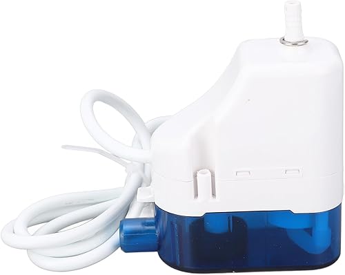 Condensate Pump - 24LPH Automatic AC Condensation Pump with Hose, Removal Drain Pump for 1 ‑ 3P Air Conditioner, Dehumidifier, Ice Maker, Furnace, AC unit - Poueer