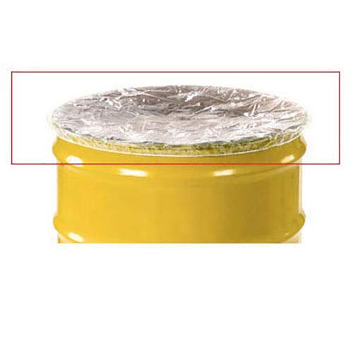 Elastic Polyethylene 55 Gallon Drum Cover, Lot of 100 - Poueer