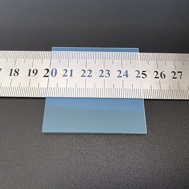 ITO (Indium tin Oxide)Coated Conductive Glass Slides 50×50mm Resistance 7 ohm/sq (8 Pcs) - Poueer