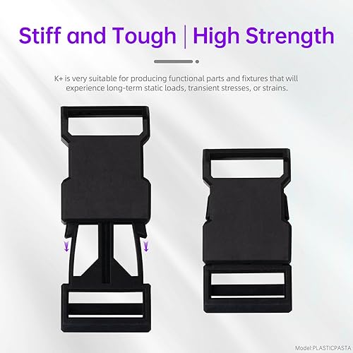 RESIONE Tough 3D Printer Resin, Not Brittle ABS Like Tough & Rigid 3D Resin for LCD 3D Printing UV 405nm (M58 Grey 1KG) - Poueer