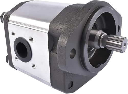 Hydraulic Gear Pump Replacement for John Deere 6320 6330 6405 6410 6415 6420 6425 6430 Part# AL156335, AL117812, AL200830, X-A-AL200830 - Poueer
