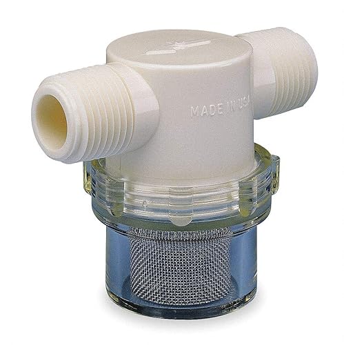 Line Strainer, Low Profile, 1/4', MNPT - Poueer