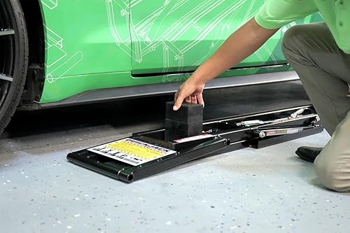 QuickJack 1.5 Inches Low-Profile Blocks Compatible W/Compatible 5000 Series Models Accessory - Poueer