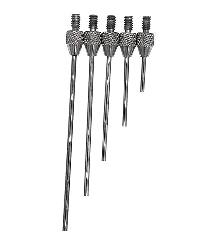 Carbide Needle Contact Points for Dial Digital Indicator Depth Gauge 1.5mm Diameter Stem 4-48 UNF Thread - Poueer