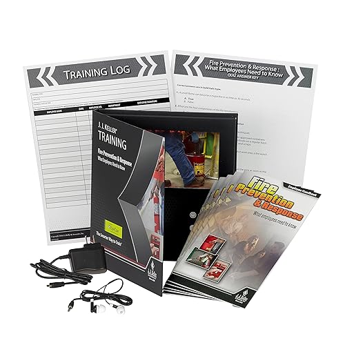 Fire Prevention & Response: What Employees Need to Know English Video Training Book, J. J. Keller & Associates, Inc. - Poueer